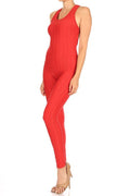 Thumbnail of Solid butt lifted bodycon jumpsuit