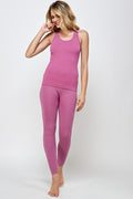 Thumbnail of Ribbed Seamless Top Legging Lounge Set
