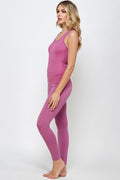 Thumbnail of Ribbed Seamless Top Legging Lounge Set