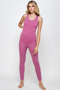Thumbnail of Ribbed Seamless Top Legging Lounge Set