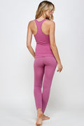 Thumbnail of Ribbed Seamless Top Legging Lounge Set