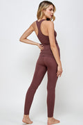 Thumbnail of Ribbed Seamless Top Legging Lounge Set