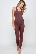 Thumbnail of Ribbed Seamless Top Legging Lounge Set