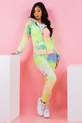 Thumbnail of Tie dye print two  piece set