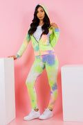 Thumbnail of Tie dye print two  piece set