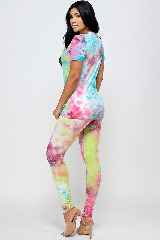 CONJUNTO DE PANTALONES TIE DYE