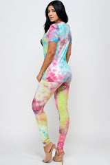 TIE DYE PANTS SET