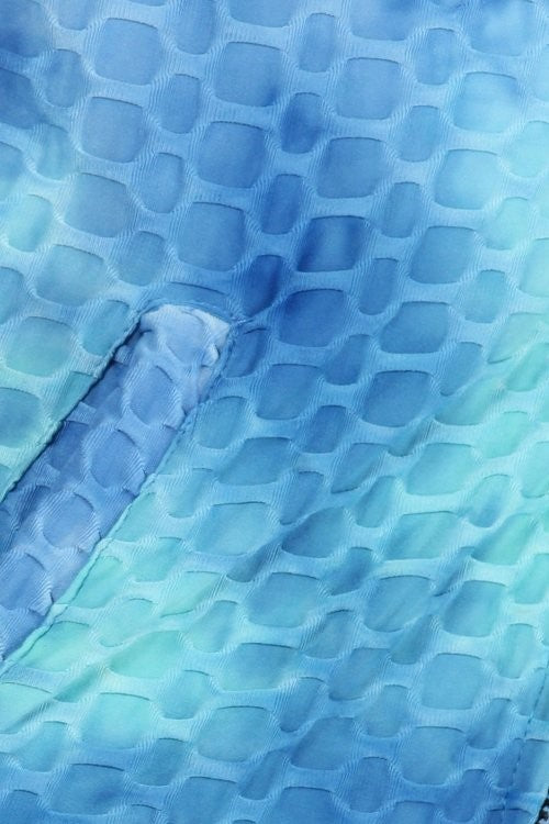 Tie dye print two piece biker short