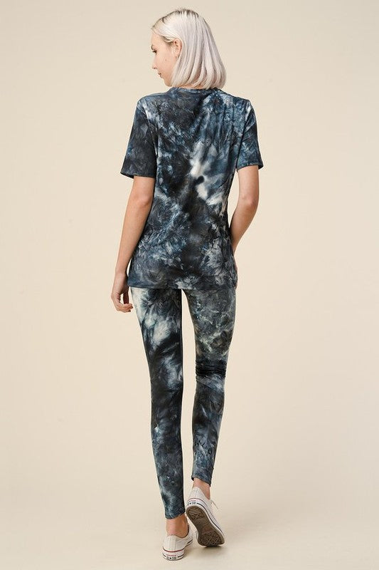 PLUS SIZE TIE DYE SET