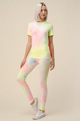 PLUS SIZE TIE DYE SET