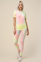 PLUS SIZE TIE DYE SET