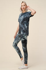 PLUS SIZE TIE DYE SET