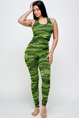 Camouflaged two pieces sets