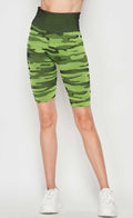 Thumbnail of CAMOUFLAGE PRINT BIKER SHORTS