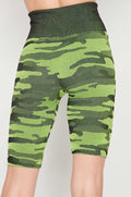 Thumbnail of CAMOUFLAGE PRINT BIKER SHORTS