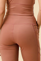 SOLID ACTIVE CROP TANK TOP and BIKER SHORT SET