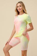 TIE DYE TWO  PIECES SETS