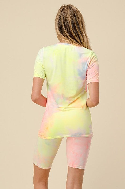TIE DYE TWO  PIECES SETS