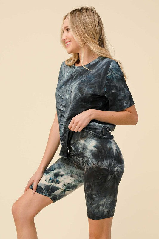 TIE DYE TWO  PIECES SETS