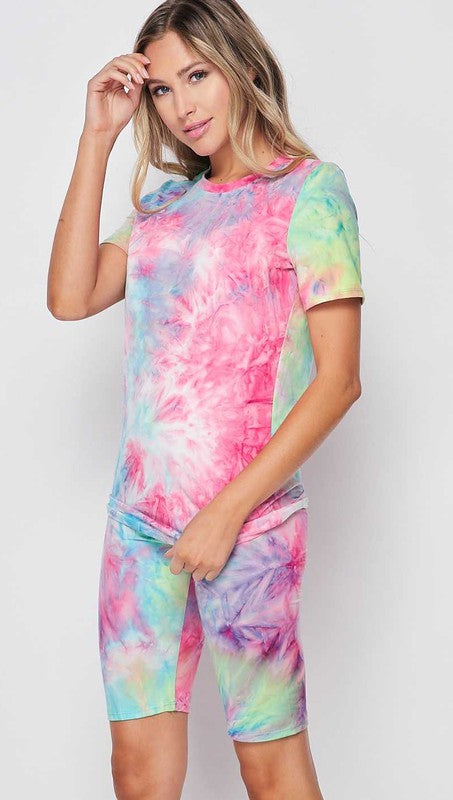 TIE DYE TWO  PIECES SETS