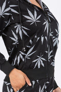 Thumbnail of cannabis two piece hoodie jogger pants set