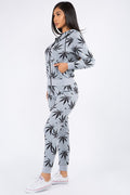 Thumbnail of cannabis two piece hoodie jogger pants set