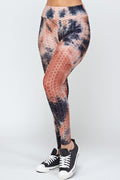 Thumbnail of Textured Butt lifted Tie dye print legging