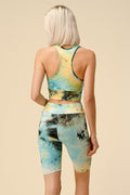 Thumbnail of TIE DYE RACERBACK BRA BIKE SET