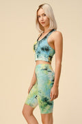 Thumbnail of TIE DYE RACERBACK BRA BIKE SET