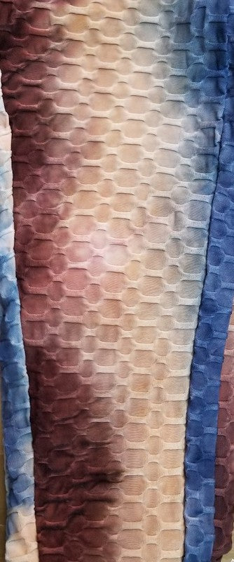 Tie Dye Crop Top  and Activewear Leggings set