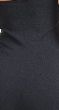 Seamless Ribbed Romper with Adjustable Strap