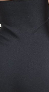 Seamless Ribbed Romper with Adjustable Strap