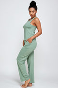 Thumbnail of Racerback Tank with Straight Fit Pants Lounge Set