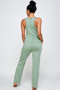 Thumbnail of Racerback Tank with Straight Fit Pants Lounge Set