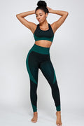 Thumbnail of Cross Back Sports Bra Activewear pants Set