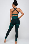 Thumbnail of Cross Back Sports Bra Activewear pants Set