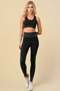 Thumbnail of Cross Back Sports Bra Activewear pants Set