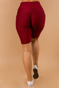 Thumbnail of BUTT LIFT TEXTURED  BIKER SHORT