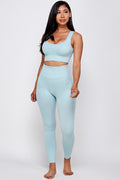 Thumbnail of TWO PIECE PADDED BRA AND YOGA LEGGINGS SET