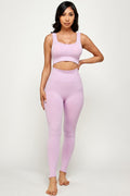 Thumbnail of TWO PIECE PADDED BRA AND YOGA LEGGINGS SET