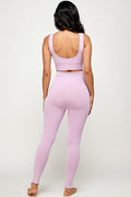 Thumbnail of TWO PIECE PADDED BRA AND YOGA LEGGINGS SET