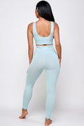 Thumbnail of TWO PIECE PADDED BRA AND YOGA LEGGINGS SET