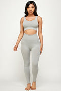Thumbnail of TWO PIECE PADDED BRA AND YOGA LEGGINGS SET