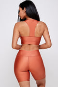 Thumbnail of SHEEN FINISH SPORTS BRA and BIKER SHORT SET