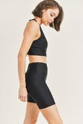 Thumbnail of SHEEN FINISH SPORTS BRA and BIKER SHORT SET