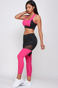 Thumbnail of CROP TOPS AND GLOSSY LEGGING SET