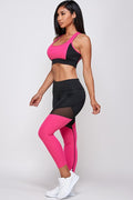 Thumbnail of CROP TOPS AND GLOSSY LEGGING SET