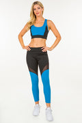 Thumbnail of CROP TOPS AND GLOSSY LEGGING SET