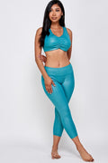 Thumbnail of METALIC RADIANCE BRA WITH LEGGING SET