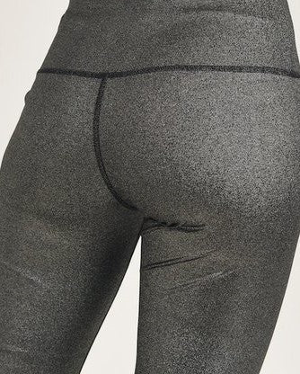 METALIC RADIANCE BRA WITH LEGGING SET